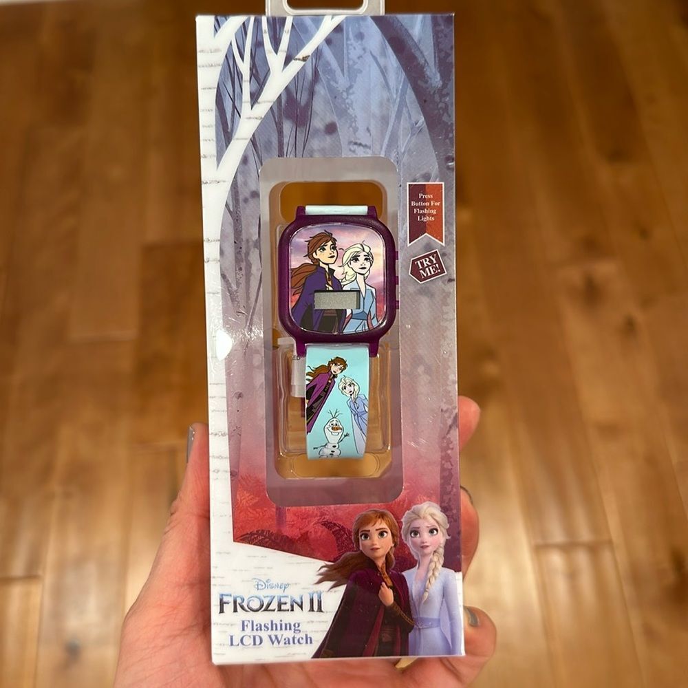 Anna and Elsa Frozen LCD watch